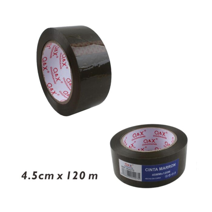 601a8ddd-6842-462b-9154-65314be4dbbb.jpg Cinta adhesiva marrón 4.5 cm x 120 m - Imagen 2