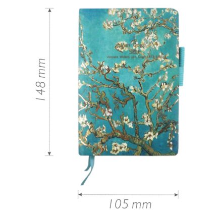 Cuaderno pequeño diseños artísticos