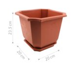 Maceta plastico 23.5 x 20 cm - Imagen 2