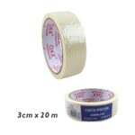 Cinta adhesiva masking tape 3.0 cm x 20 m - Imagen 2