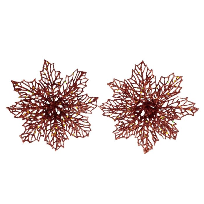 678b1501-06bf-452d-84b4-8c1a7f036bd6.jpg Flores De Navidad 13Cm 2/S - Imagen 2