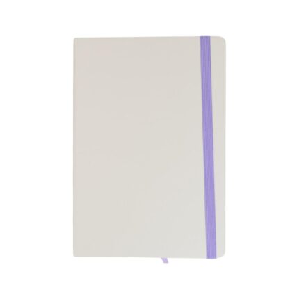 Cuaderno morado grande 21 x 14.5 cm