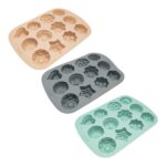 Moldes de silicona con varios diseños 220 x 154 x 26 mm