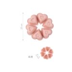 Molde de silicona diseño 6 corazones - 25×4.5 cm - Imagen 5