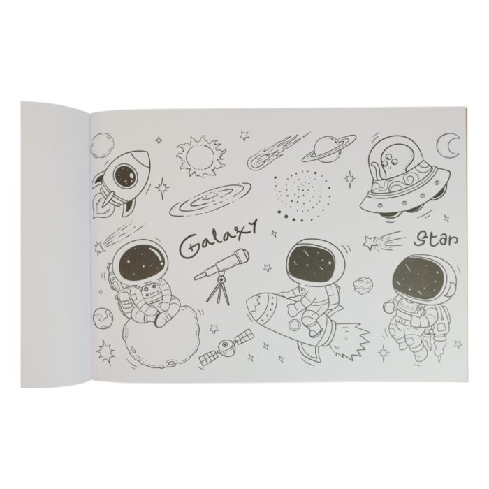 75bca315-8253-41f1-8e0c-9ad022f8615f-1.jpg Aventuras Espaciales: Libro para Colorear para Niños de 3 a 8 Años - Imagen 14