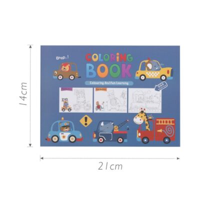 Cuaderno para colorear 21x14 cm (horizontal)