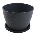 QX-001C Maceta de plastico 29 x 24 cm