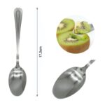 Cucharon grande para postre con diseno de puntos 3PCS - Imagen 2