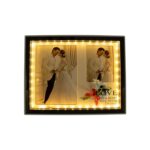 Marco de fotos horizontal Matrimonio 18x23cm (luz LED USB) - Imagen 6