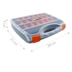 Caja de herramientas con compartimentos G-380 (38317 cm) - Imagen 2