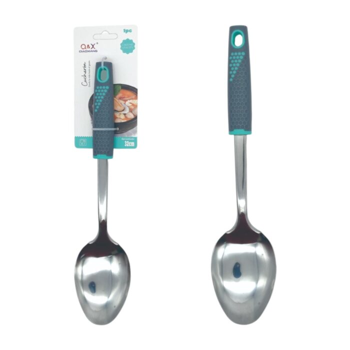 Cucharón de jugos con mango de plástico gris - Imagen 1