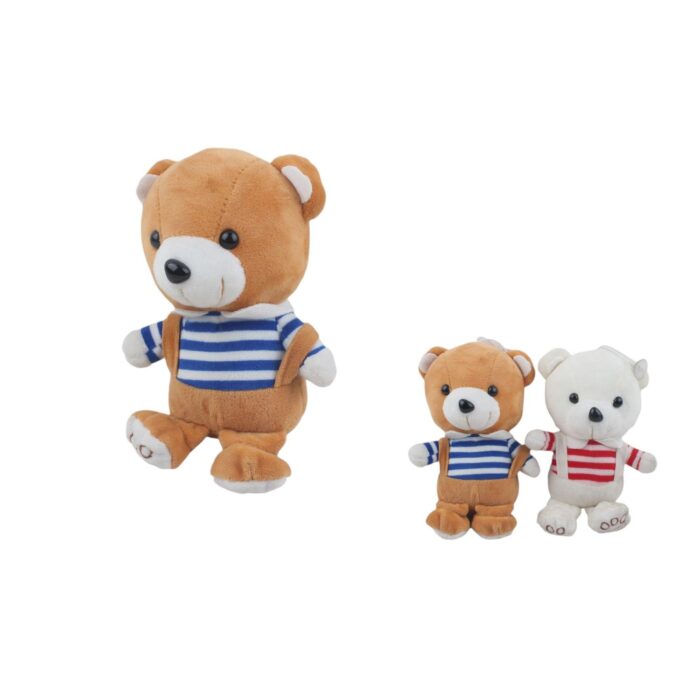 8412e783-48a3-4a39-95a0-33d5cf68cc7f-1.jpg Oso peluche con mochila portátil de 18 cm - Imagen 1