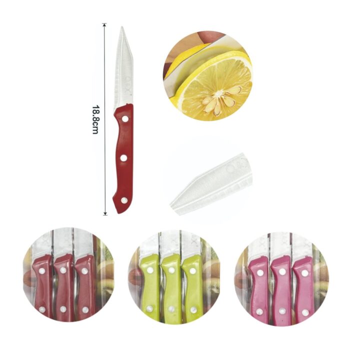 858352a5-1d26-4d7e-8504-8fa064138070.jpg Juego de 6 cuchillos para frutas con mango de colores - Imagen 3