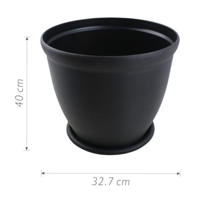 862ec97b-84c0-48fb-b05d-5a82f450fe8f-1.jpg 6113LS Maceta de plastico 40 x 32.7 cm - Imagen 2