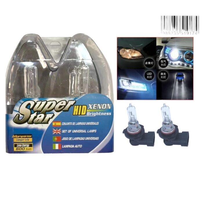 Faro Halógeno De Coche Blanco 9005 12V100W - Imagen 1