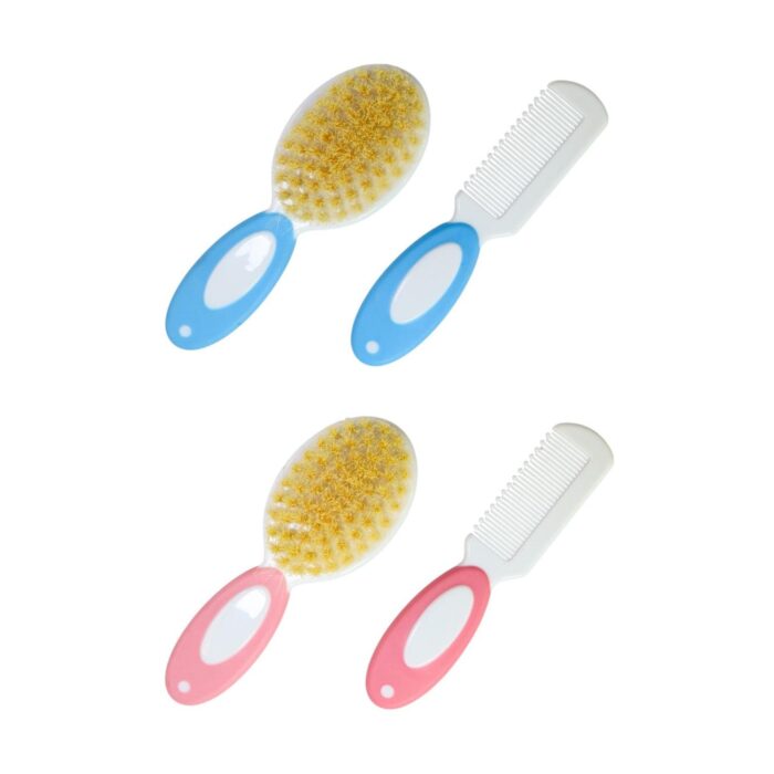 Set de Cepillo y Peine para Bebé, Cuidado Suave y Delicado - Imagen 1
