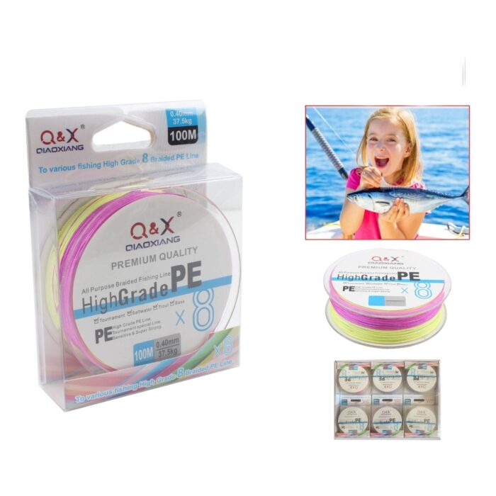 8f492536-972c-444a-b612-180b8ea109be.jpg (Hilo De Pescar) 100 Metros De Dalima 8X Color 0.40Mm - Imagen 1