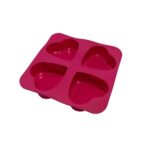 Molde de Silicona en Forma de Corazón - 160×160×20 mm - Imagen 4