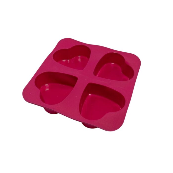 63992862 Molde de Silicona en Forma de Corazón - 160×160×20 mm - Imagen 4