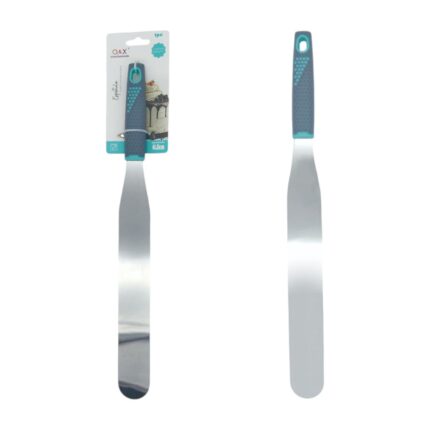 Espátula larga de 30.5 cm con mango ergonómico gris
