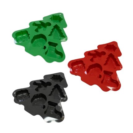 Molde de Silicona galletas navideñas (Árbol navidad)