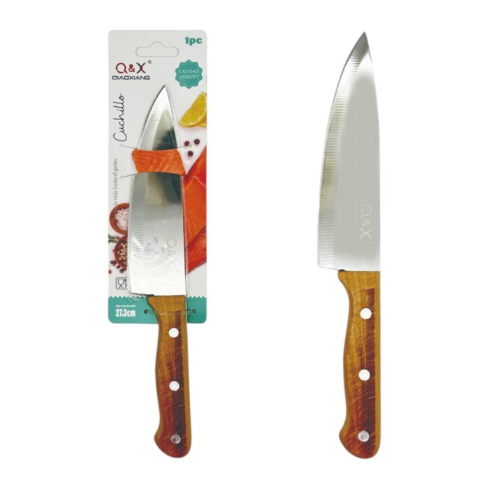 Cuchillo de chef de madera de roble (17.8 cm) - Imagen 1