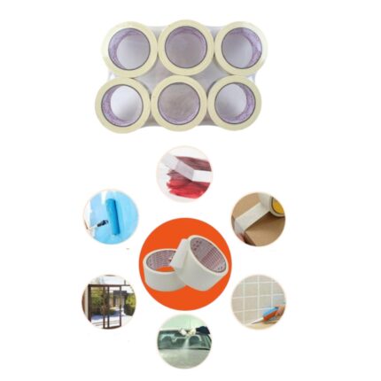Cinta adhesiva masking tape 4.8 cm x 40 m