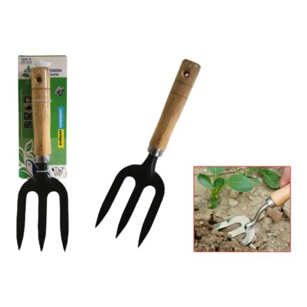 Mini Tenedor de Jardinería – Compacto, Funcional y Resistente