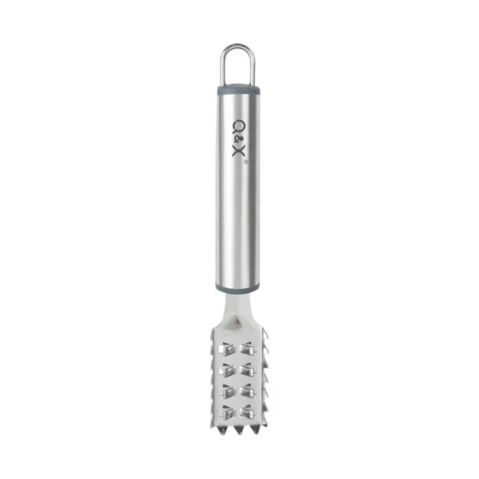 9160e1ac-b874-4619-ac4b-b59db9cb7685-1.jpg Rallador para escamas de pescado con mango ovalado 19.4X3CM - Imagen 1