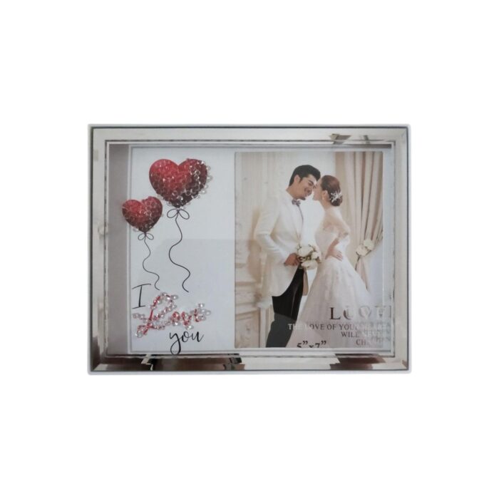 Marco de fotos horizontal Matrimonio 15x20cm (luz LED USB) - Imagen 7