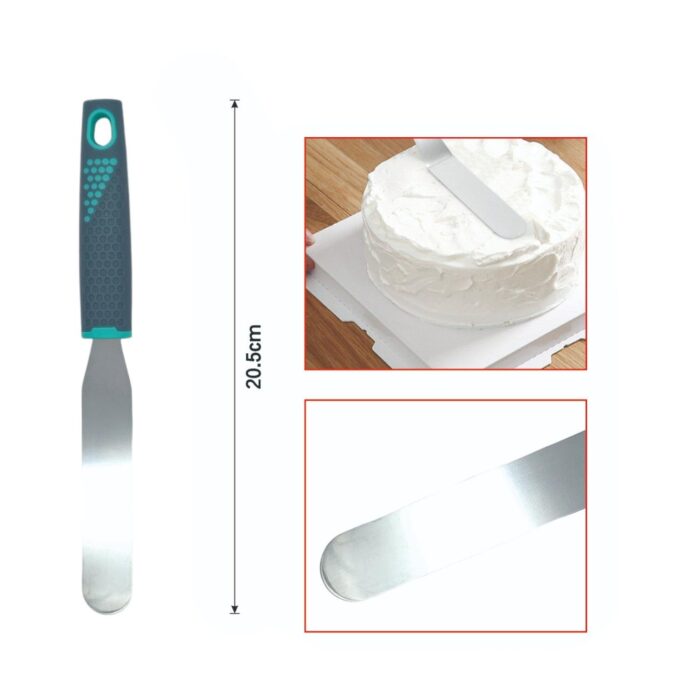 Espátula mini con mango gris de 14 cm - Imagen 2