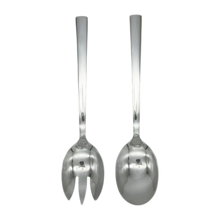 9805256b-b5f7-4bfe-8b32-5cc14f575745.jpg Set de tenedor y cuchara para ensalada con mango cuadrado 2PCS - Imagen 1