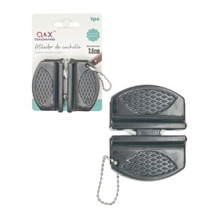 Afilador de cuchillos compacto con núcleo de tungsteno cerámica