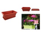 Maceta plastico 34 x 18.8 x 13.5 cm - Imagen 3