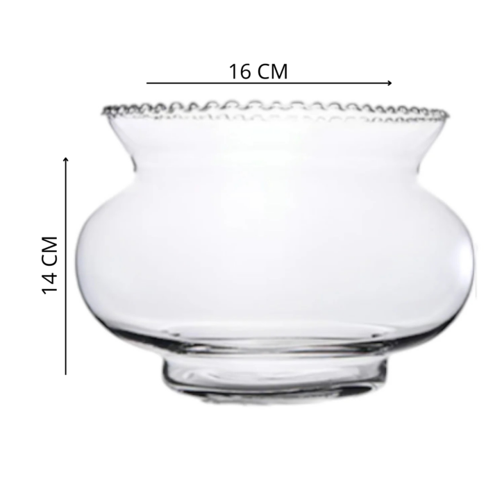 9c91de61-f20e-4a4a-be9e-95d569204aa6-1.png Florero de Encaje Elegante (20cm) Para Decoración Moderna - Imagen 2