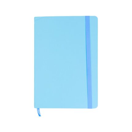 Cuaderno celeste grande 21 x 14.5 cm