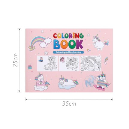 TS12393A3-1-4 - Cuaderno para colorear 25x35 cm (horizontal)