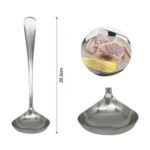 Cucharon pequeno para sopa con mango redondo 1PC - Imagen 3