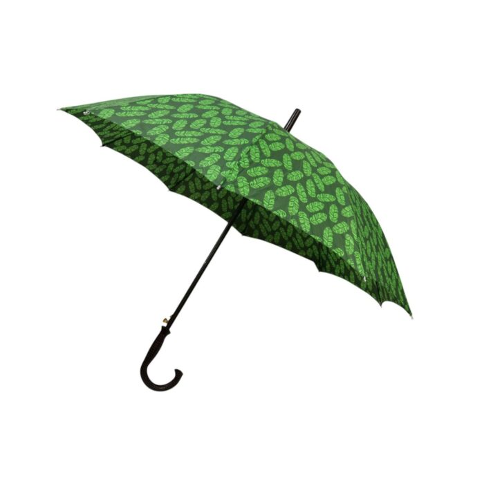 Paraguas Semiautomático con Diseño de Hojas 56CM 10K - Imagen 2