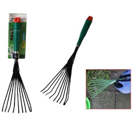 Rastrillo Pequeño de Jardinería – Compacto, Eficiente y Duradero