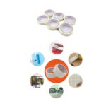 Cinta adhesiva masking tape 2.4 cm x 20 m para pintura y manualidades