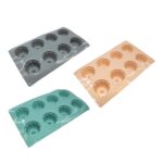 Molde de Silicona Profesional para 8 Porciones - 28.5×17×3.5 cm