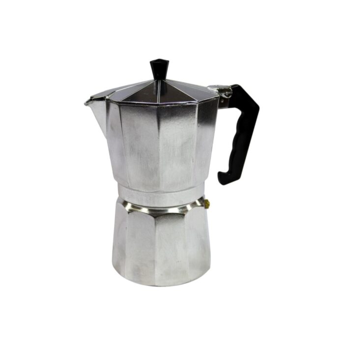 Cafetera aluminio clásica italiana (9 tazas) - Imagen 1