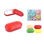 Pastillero Cápsula 6 Compartimentos para Medicamentos Diario