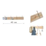 Gancho múltiple para ropa de 4 brazos, 40 cm - Imagen 2