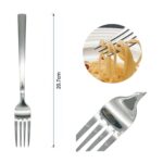 Tenedor grande con mango cuadrado 3PCS - Imagen 2