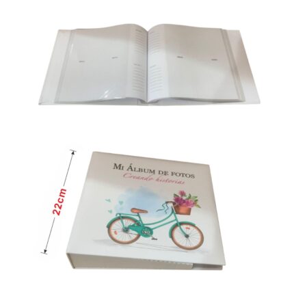 Álbum De Fotos Bicicleta 200 Fotos (10x15Cm)