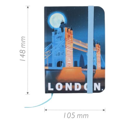 Cuaderno de Nota 10x14cm Modelo Paris/Roma