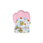 Guantes mordedores para bebé con textura de silicona - Imagen 4