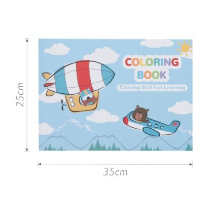 Cuaderno para colorear 25x35 cm (horizontal)